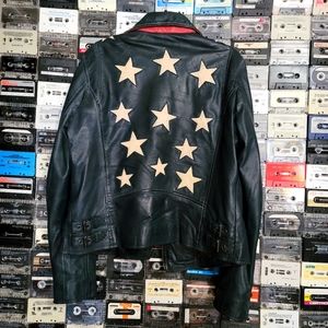 Mauritius Christy Stars Leather Jacket